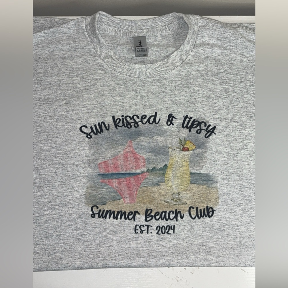 Brand New Sun Kissed and Tipsy Tshirt
